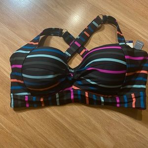 Striped Swimsuit Top